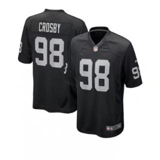 Maxx Crosby, Las Vegas Raiders Nike Game Jersey - Black